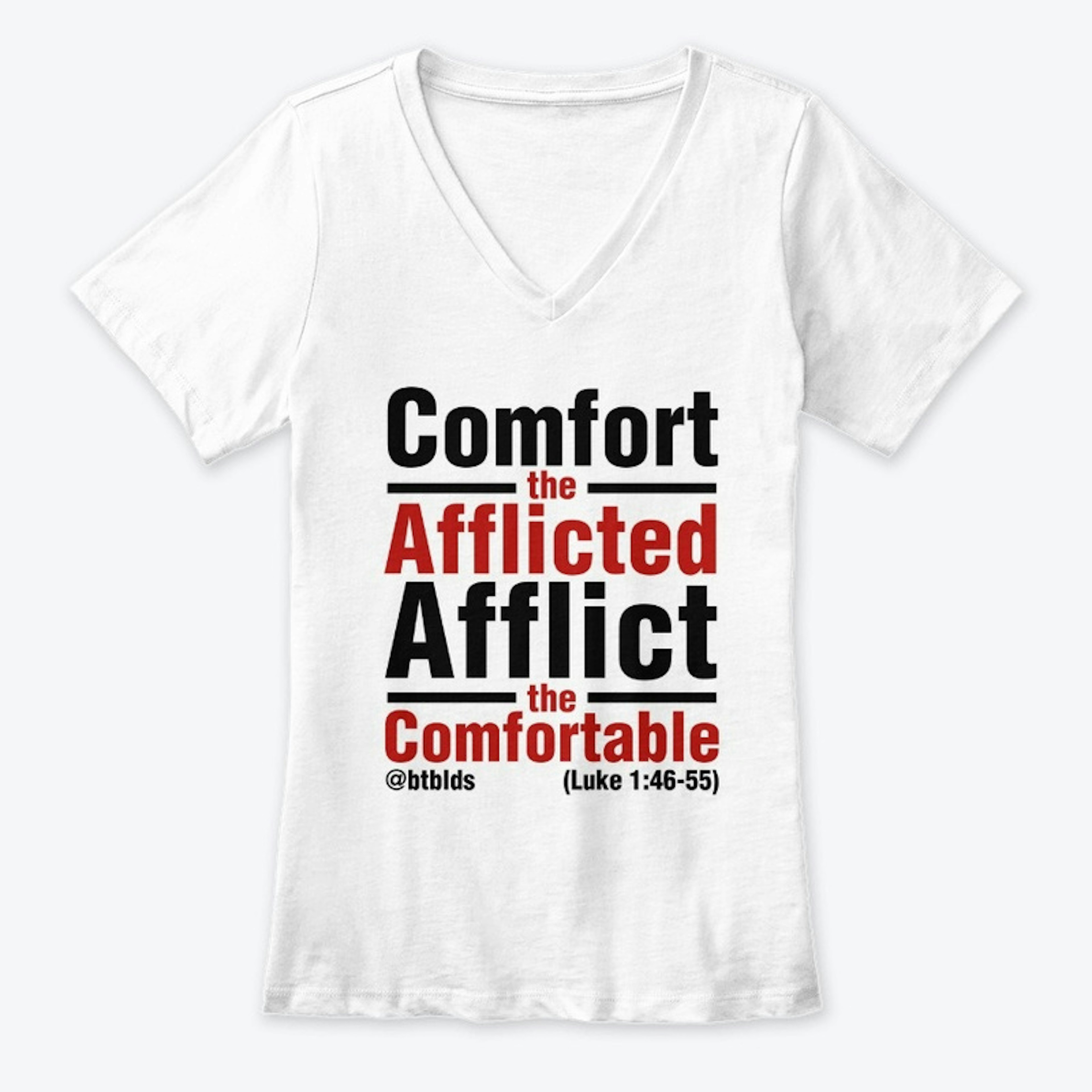 Comfort the Afflicte - White